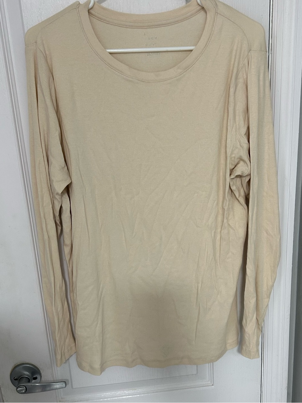 A New Day- Women’s Slim Fit Long Sleeve Ribbed T-Shirt 🤍